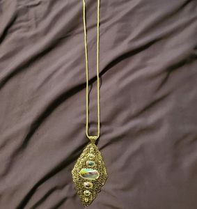 Kendra Scott Long Filigree Stevie Necklace RARE